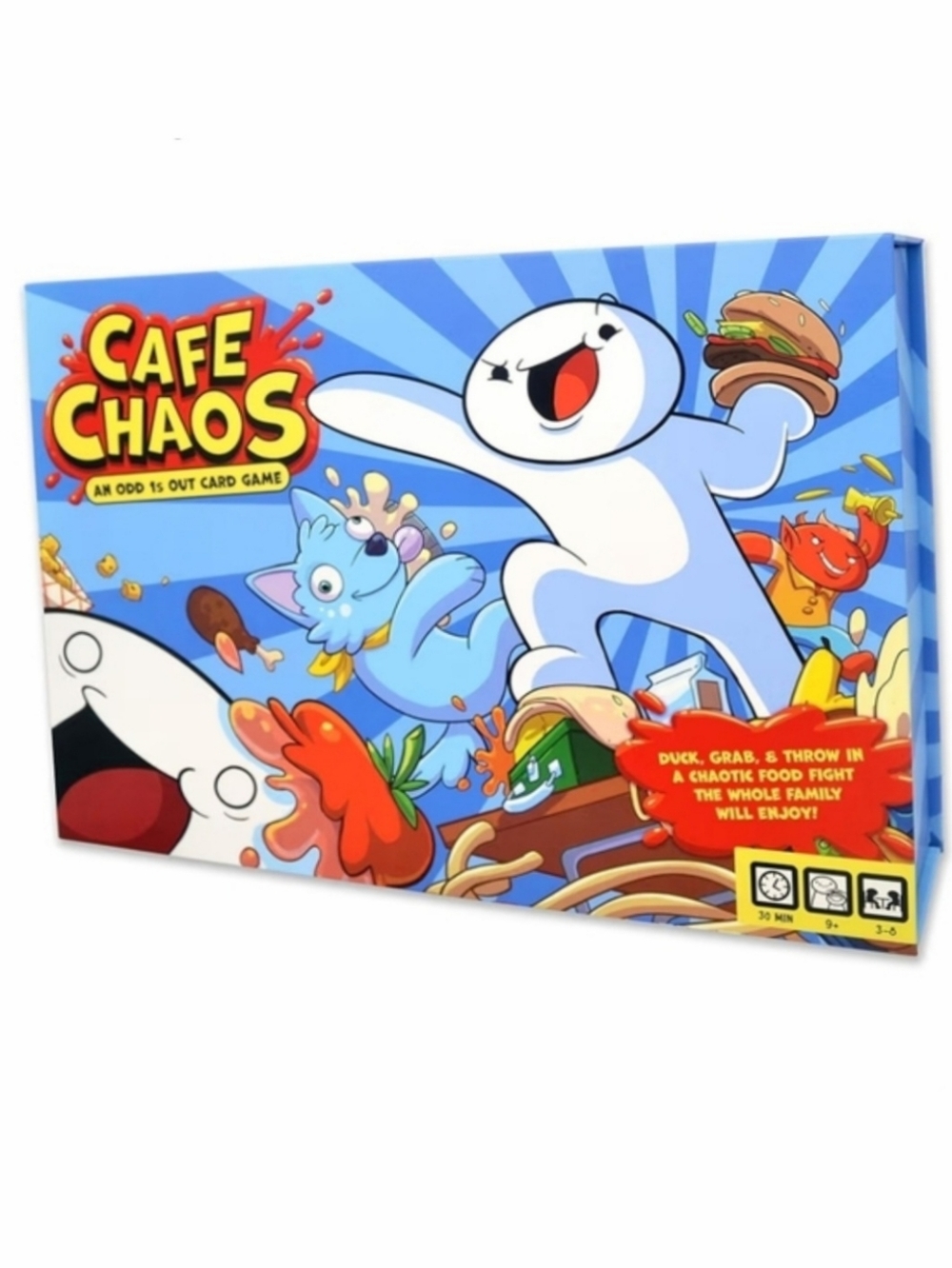 Cafe Chaos The Odd 1s Out Kids & Family Card Game For Ages 9+